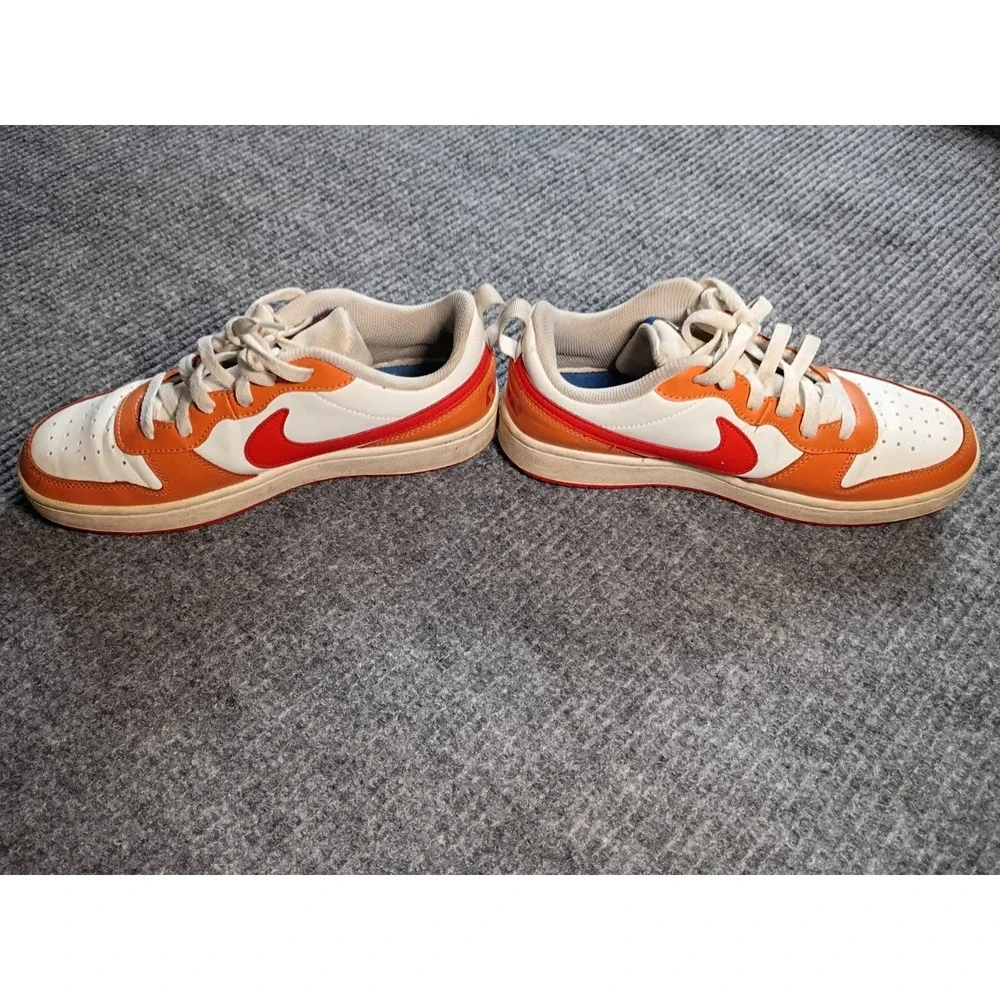 Nike Court Borough Low 2 GS Sneakers Hot Curry Colorway BQ5448-119 Size 7Y